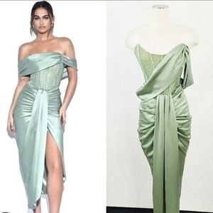 Miss Circle Stella off-shoulder corset Crystal Lined